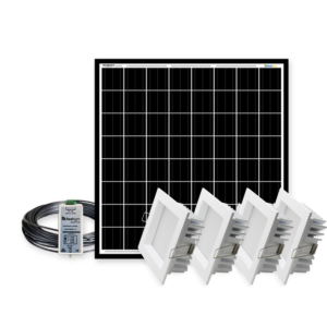 Redilight 4x110mm Recessed Square Complete Kit